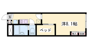 播磨町駅 徒歩13分 2階の物件間取画像